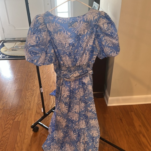 Lilly Pulitzer long blue dress - Picture 5 of 6